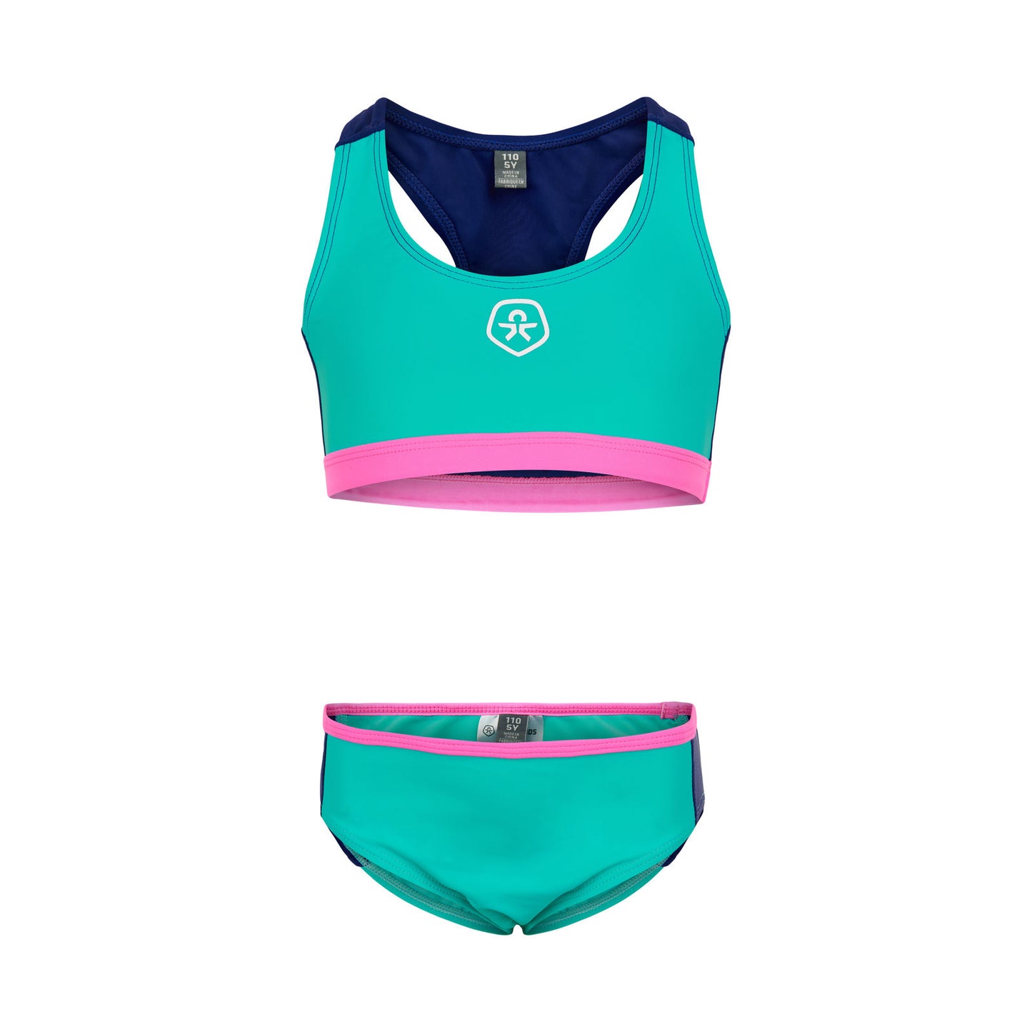 Color Kids Bikini Colorblock Atlantis