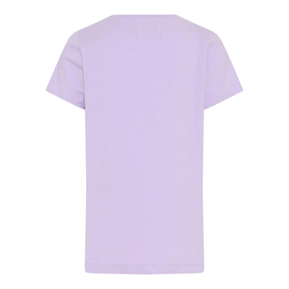 Creamie Kurzarm Shirt Fashion Pastel Lilac