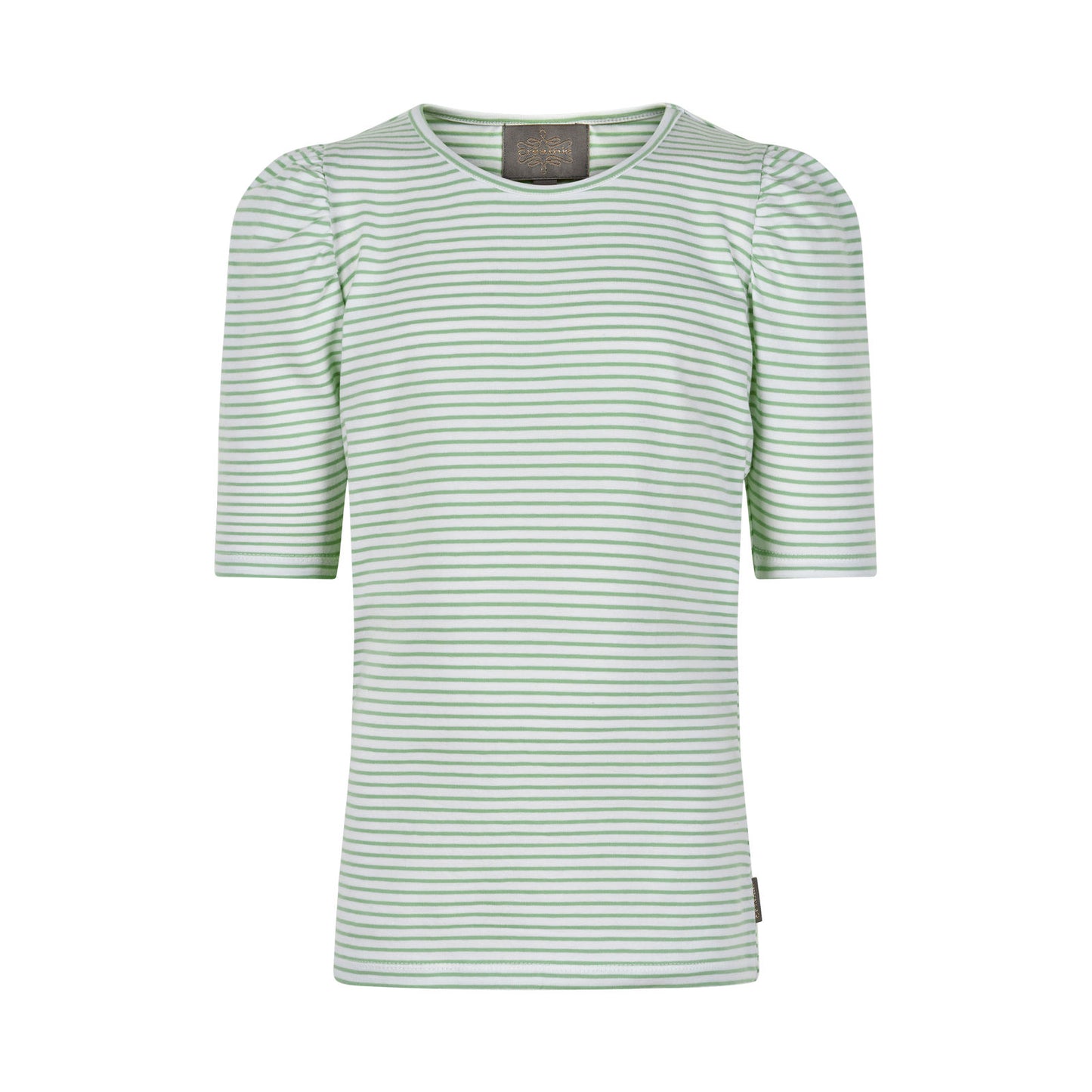 Creamie Kurzarm Shirt Stripe Sea Foam