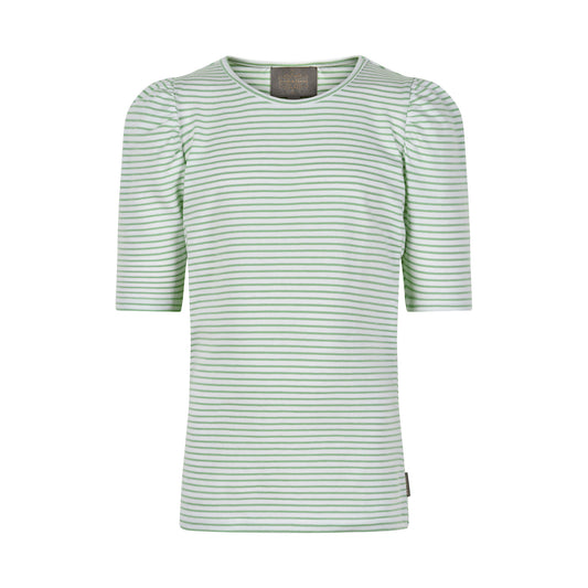 Creamie Kurzarm Shirt Stripe Sea Foam