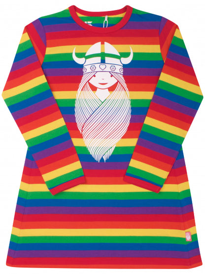 Danefae Nanna Dress Rainbow FREJA