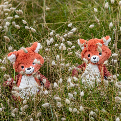 Les Déglingos Ptipotos Racoon Waschbär rust