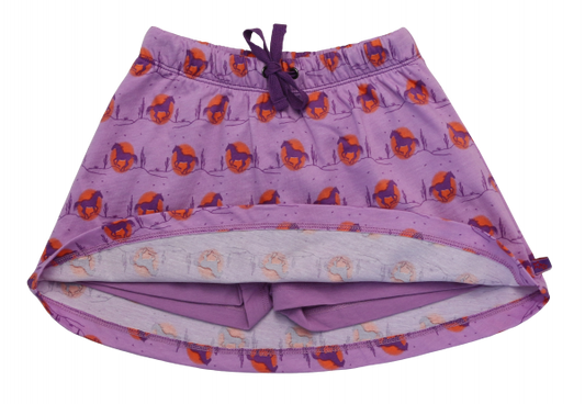 Enfant Terrible Skort Pferdedruck lavendel
