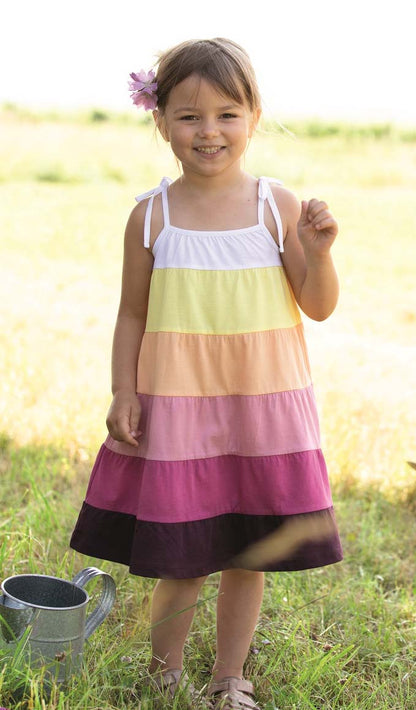 Enfant Terrible Jersey Kleid colourblocking lemon-berry