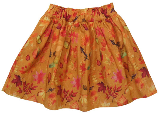 Enfant Terrible Flanell Wenderock mit Blumendruck okker