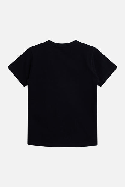 Hust & Claire Alwin Kurzarm Shirt Black Haiwaii