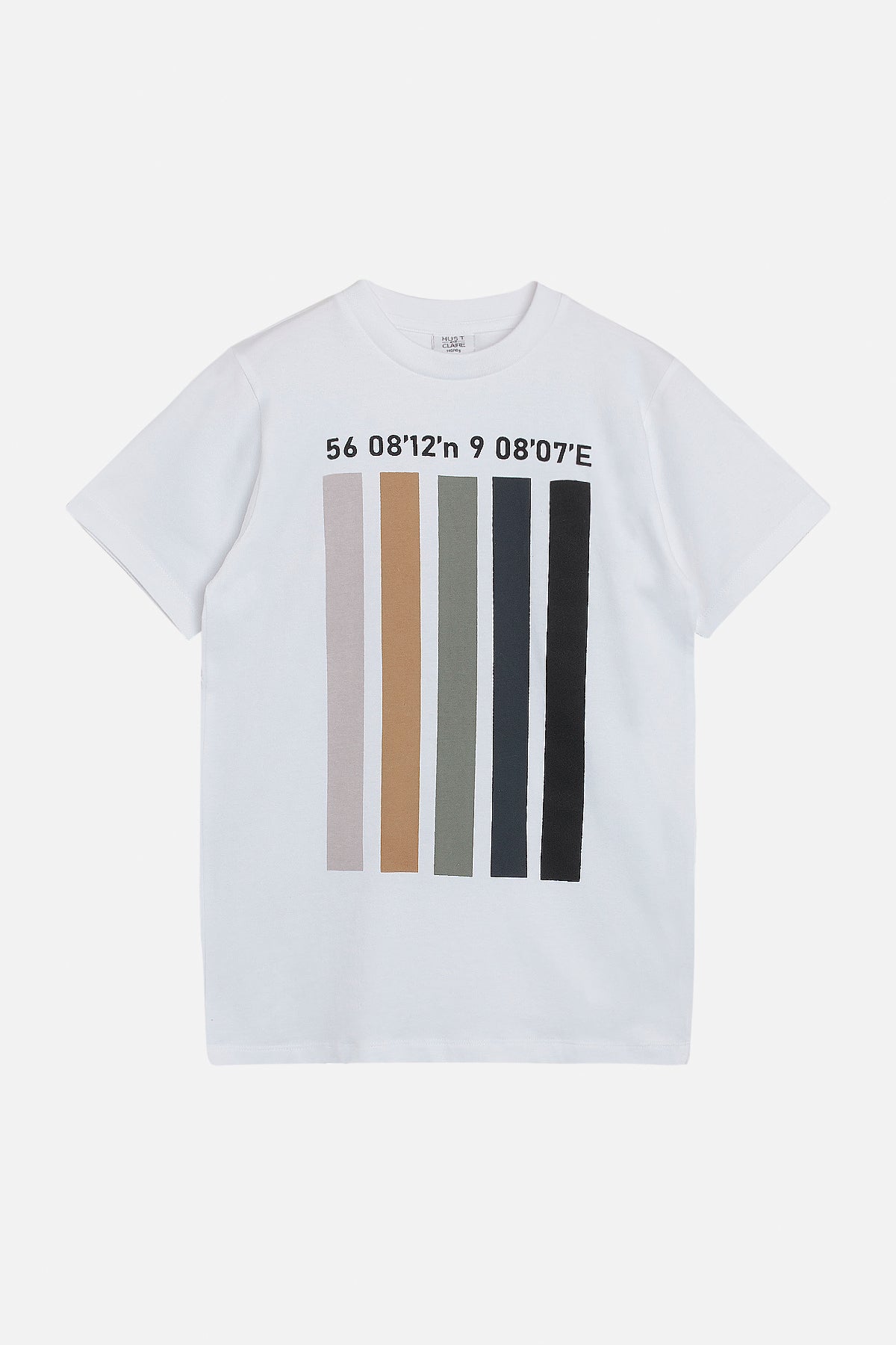 Hust & Claire Alwin Kurzarm Shirt White Koordinaten