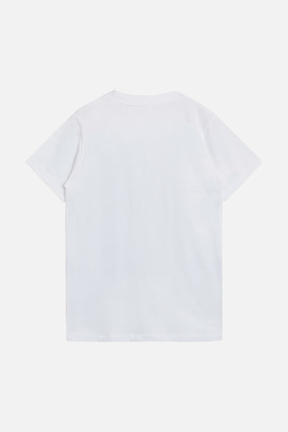Hust & Claire Alwin Kurzarm Shirt White Koordinaten