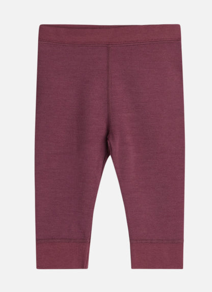 Hust & Claire Laso Legging Bambus Wolle purple fig