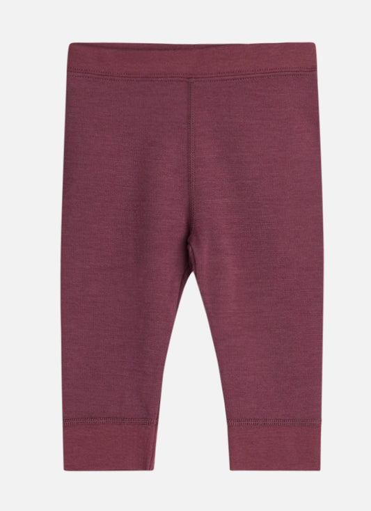 Hust & Claire Laso Legging Bambus Wolle purple fig