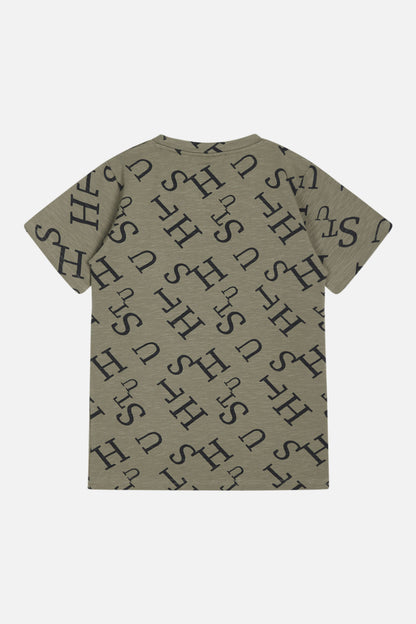 Hust & Claire Adam Kurzarm Shirt Kale green