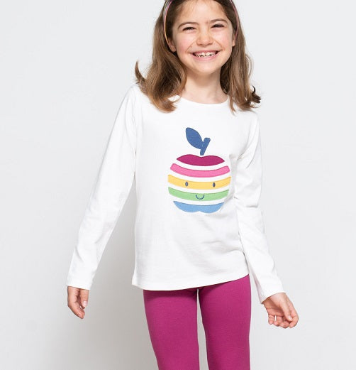 KITE Langarm Shirt Happy Apple