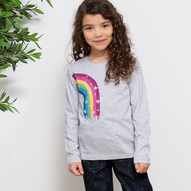 KITE Langarm Shirt Rainbow Art