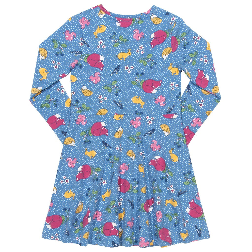 KITE Tierschule Skater Dress Langarm