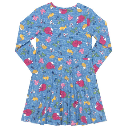 KITE Tierschule Skater Dress Langarm