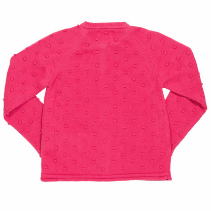 KITE Langarm Cardigan Bobble pink