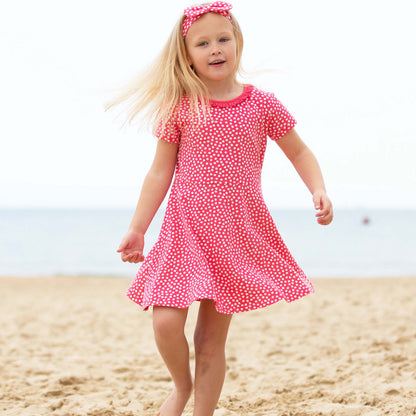 KITE Dotty Skater Dress Drehkleid rot