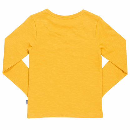 KITE Langarm Shirt Heart okker