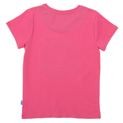 KITE Kurzarm Shirt Planet Dolphin pink