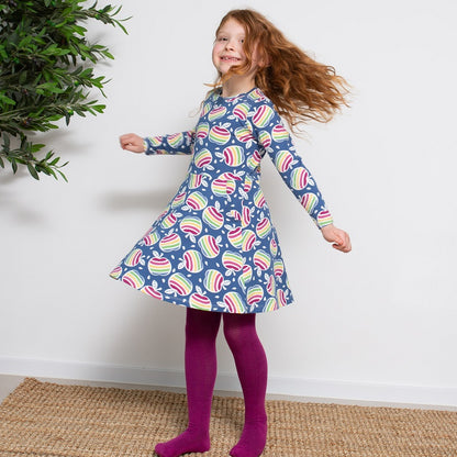 KITE Rainbow Apple Skater Dress Langarm