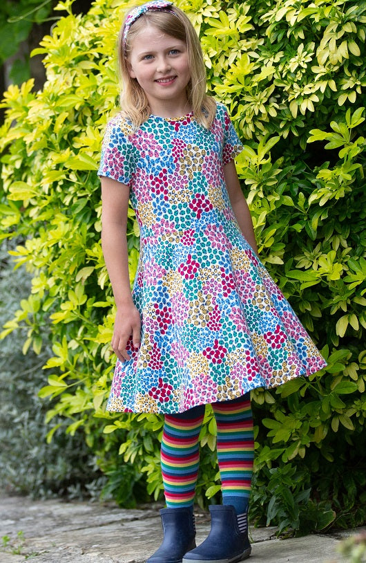 KITE Kurzarm Skaterkleid Ladybird Ditsy
