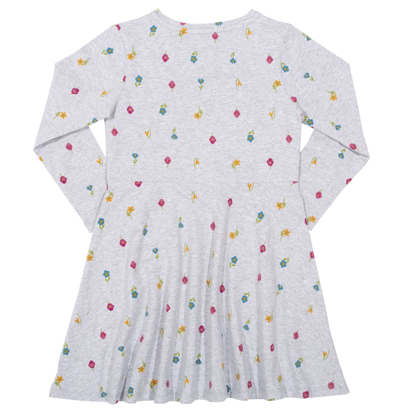 KITE Little Flora Langarm skater dress grau