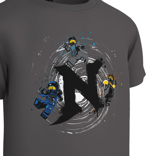 LEGO Ninjago Kurzarm Shirt M12010479 dunkelgrau