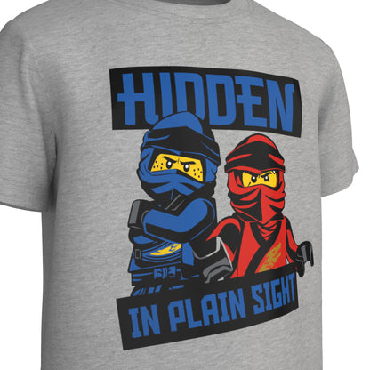 LEGO Ninjago Kurzarm Shirt M12010473 grau
