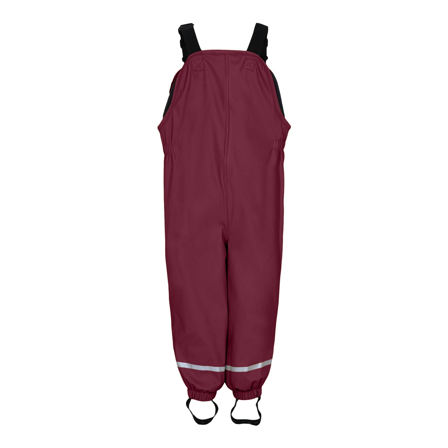 LEGO Fleece gefütterte Regenhose mit Latz LWPUELO 703 bordeaux