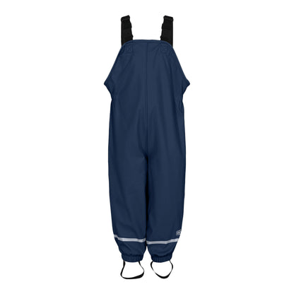 LEGO Fleece gefütterte Regenhose mit Latz LWPUELO 703 blau