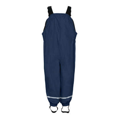 LEGO Fleece gefütterte Regenhose mit Latz LWPUELO 703 blau