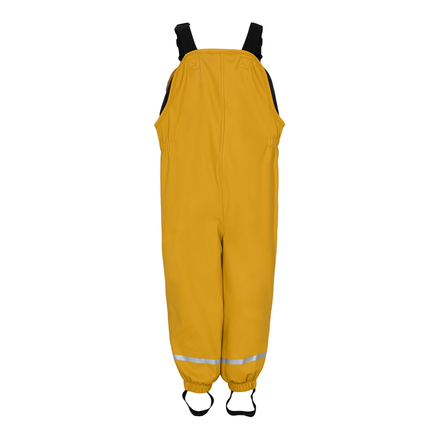 LEGO Fleece gefütterte Regenhose mit Latz LWPUELO 703 gelb