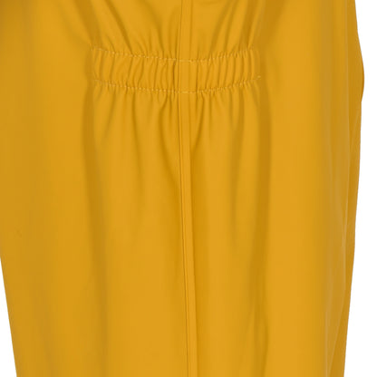 LEGO Fleece gefütterte Regenhose mit Latz LWPUELO 703 gelb