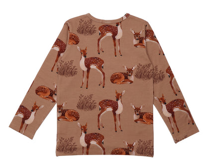 Walkiddy Langarm Shirt Little Fawns