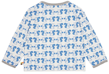 Loud + Proud Langarm Shirt Eichhörnchen indigo