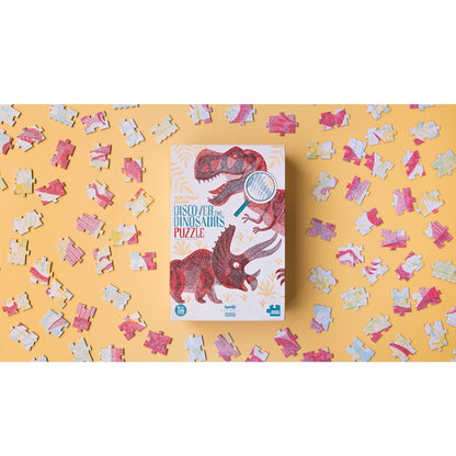 londji Puzzle - Discover the Dinosaurs (200 Teile)