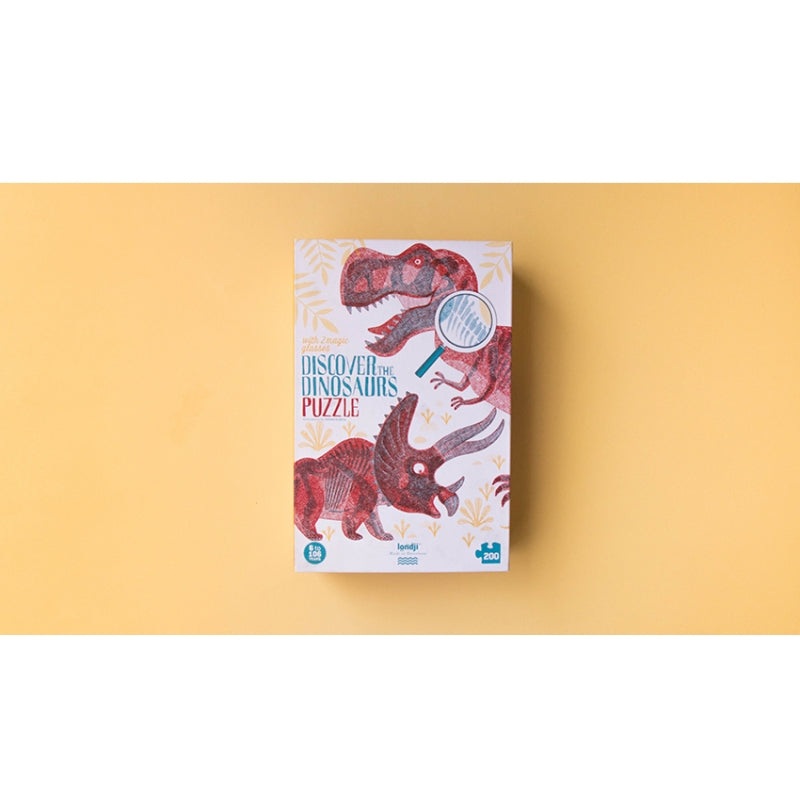 londji Puzzle - Discover the Dinosaurs (200 Teile)