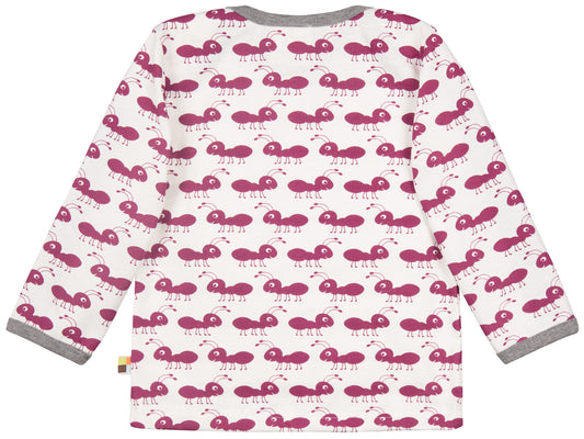Loud+Proud Langarm Shirt Ameise Orchid