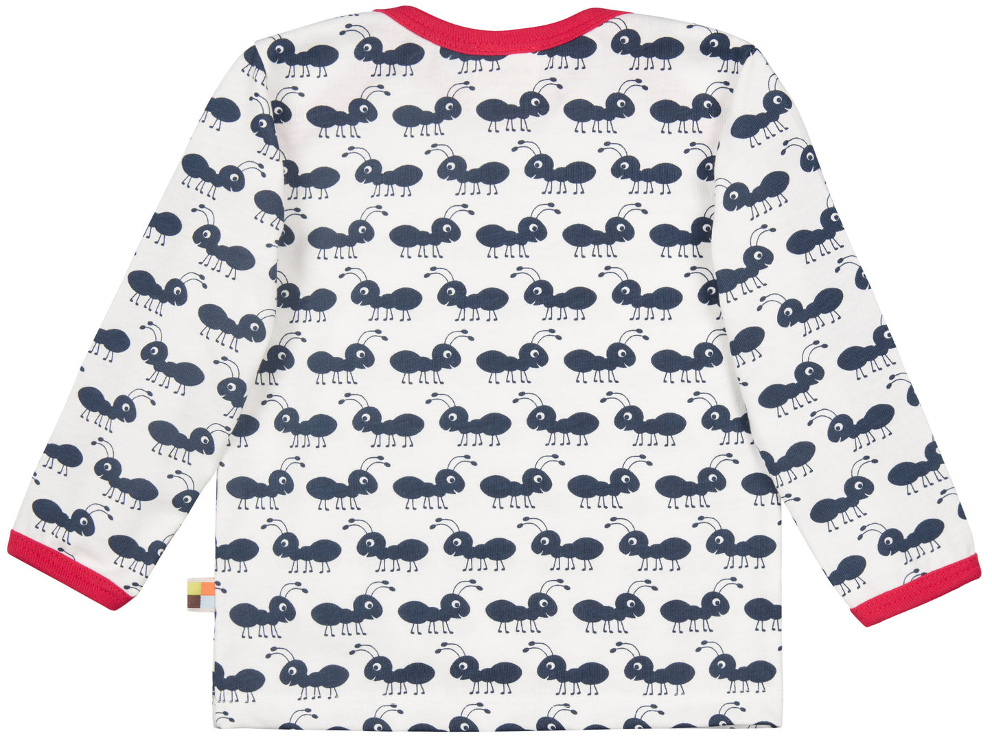 Loud+Proud Langarm Shirt Ameise blau