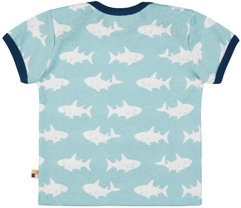 Loud + Proud Kurzarm Shirt Haie lagoon