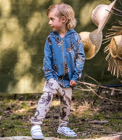 Mullido Kapuzenjacke Leopard