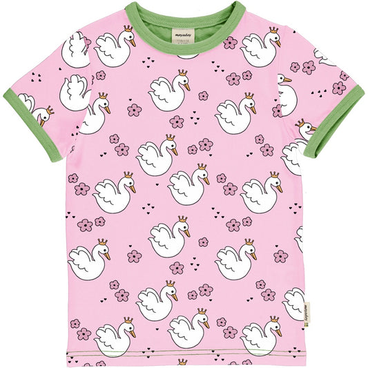 Meyadey Kurzarm Shirt SWAN QUEEN