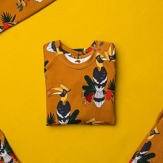 Mullido Langarm Shirt Hornbill