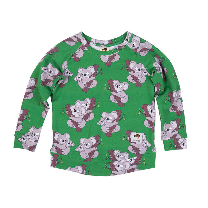 Mullido Sweatshirt Koala grün