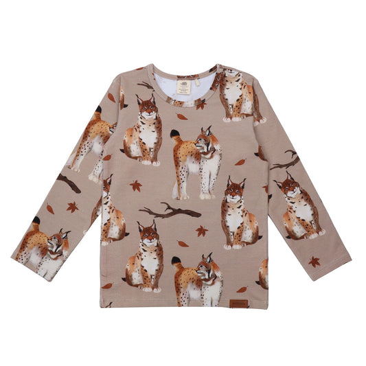 Walkiddy Langarm Shirt Royal Lynxes