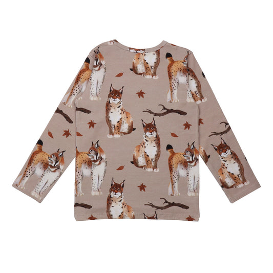 Walkiddy Langarm Shirt Royal Lynxes