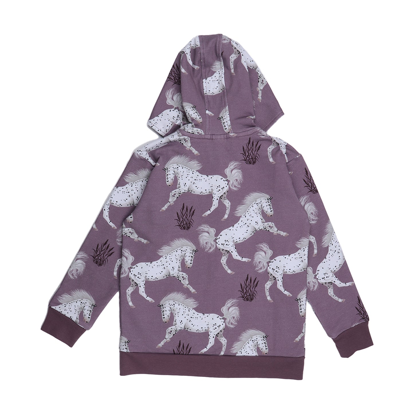 Walkiddy Kapuzen Sweatjacke Schimmel Horses