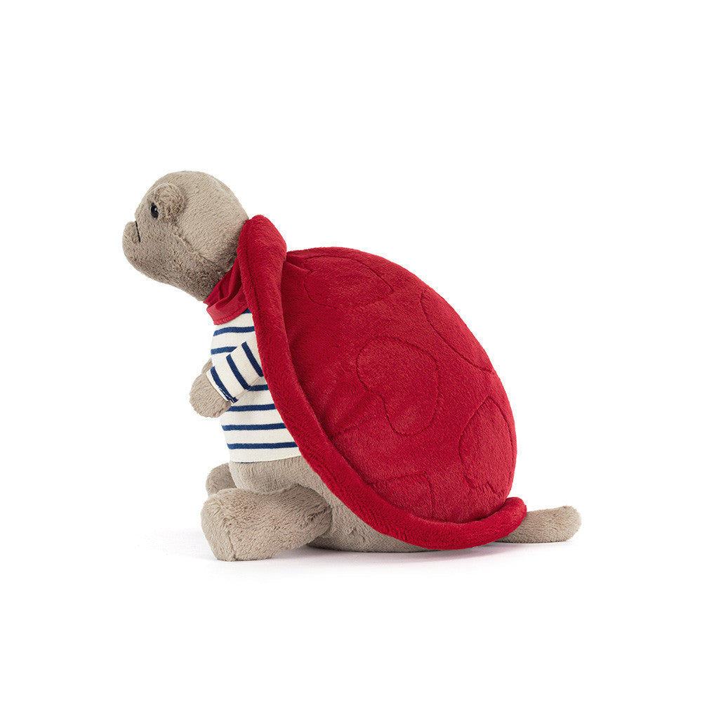 Jellycat Timmy Turtle im romantischen Outfit 28cm