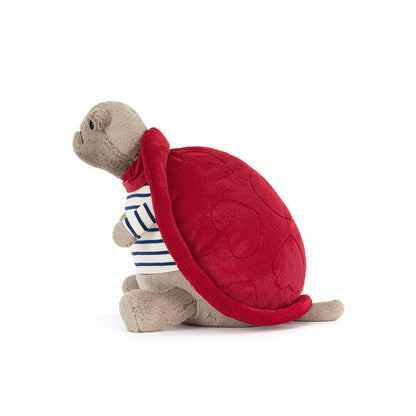 Jellycat Timmy Turtle im romantischen Outfit 28cm