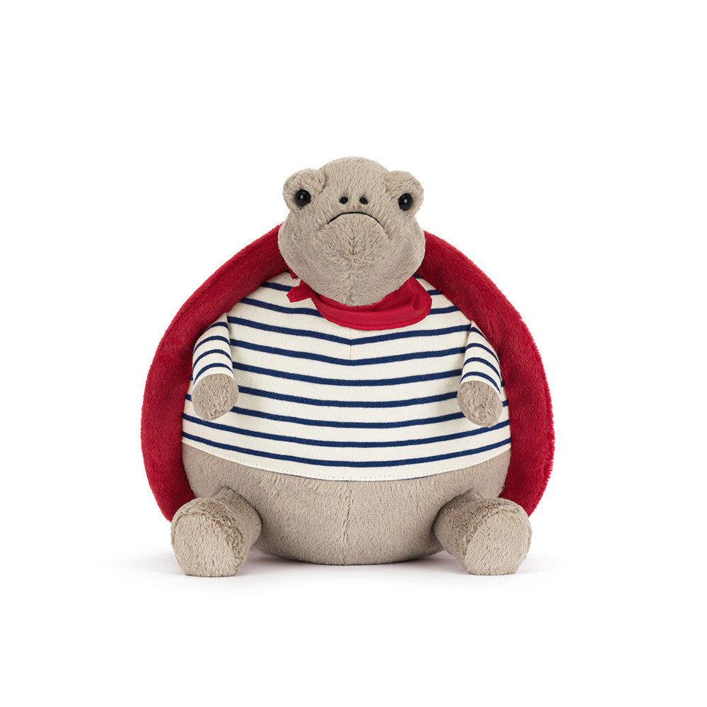 Jellycat Timmy Turtle im romantischen Outfit 28cm